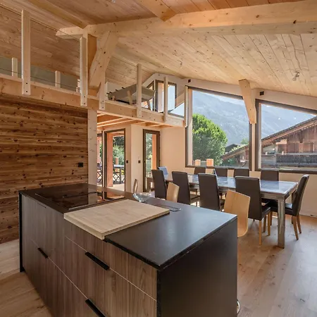Chalet Spacieux Avec Jacuzzi, Animaux Acceptes Et Parking Prive - Fr-1-343-260 Chamonix
